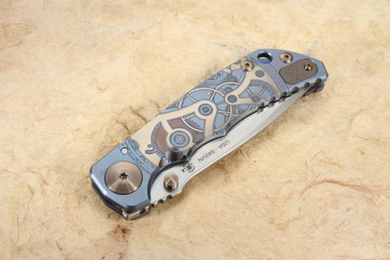 Нож Spartan Blades Harsey Watchworks, сталь S45VN, рукоять - титан