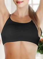 Бесшовный топ с поддерживающим эффектом (Размер: L-XL) (Цвет: телесный)