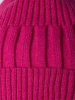 Шапка для девочки осенняя со снудом