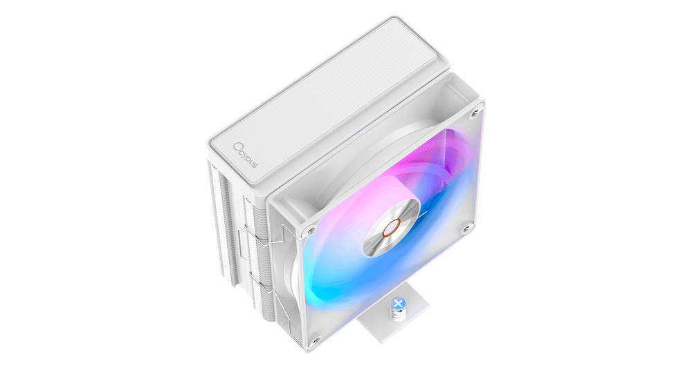 Вентилятор для процессора Ocypus Delta A40 WH ARGB TDP 220W 4-pin 1851/1700/1200/115X/AM5/AM4 Белый