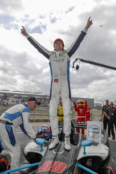 Пилот Колтон Герта стал самым юным победителем IndyCar