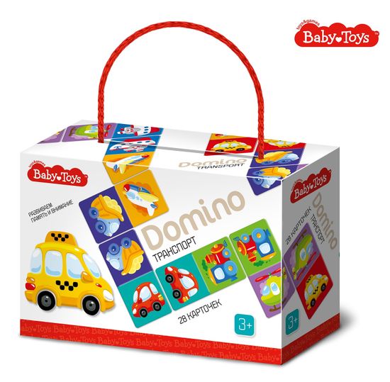 Домино «Транспорт» Вaby Toys