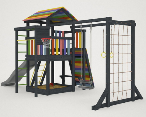Детская игровая площадка 4 (Black Edition)