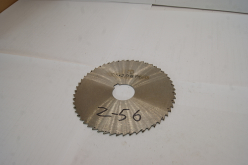 Фреза отрезная дисковая по металлу 125х2х27мм. z=56 Р6М5 СССР со шпонкой