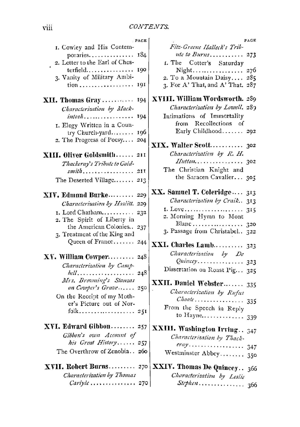 Studies in English literature. Being typical selections of British and American authorship, from Shakespeare to the present time | William Swinton