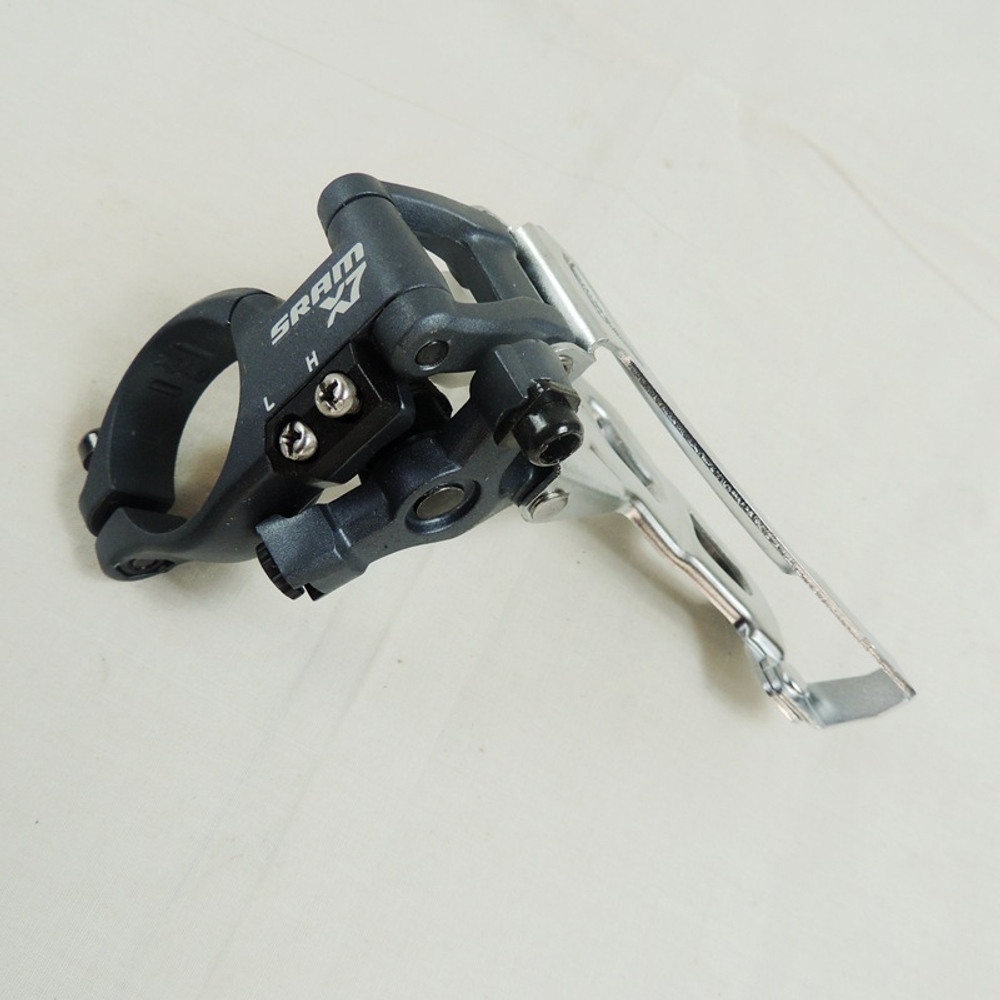 Передний переключатель Sram x7 3х9ск верхний хомут,34.9