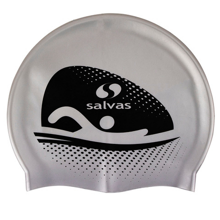 Шапочка для плавания SALVAS Cap, FA065/S, силикон