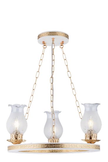 85649/3B WHITE+FGD (1) Люстра