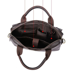 мужская сумка для документов натуральная кожа