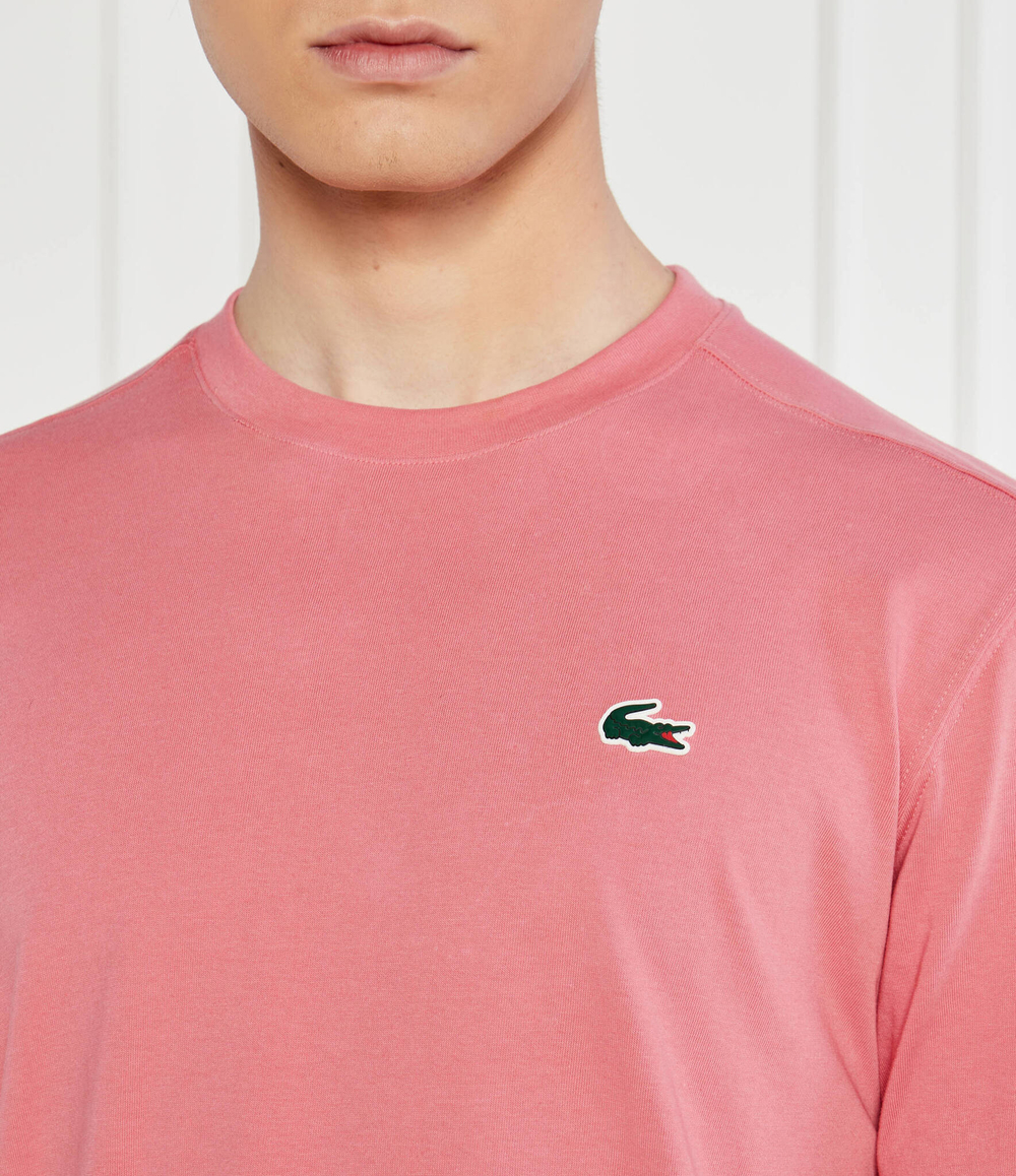 Футболка Lacoste - пудро-розовый(TH7618)