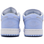 Jordan 1 Low Football Grey Aluminum Women's