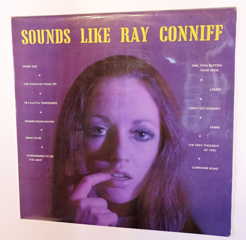 Винтажная виниловая пластинка LP Сборник Sounds Like Ray Conniff (UK 1970)