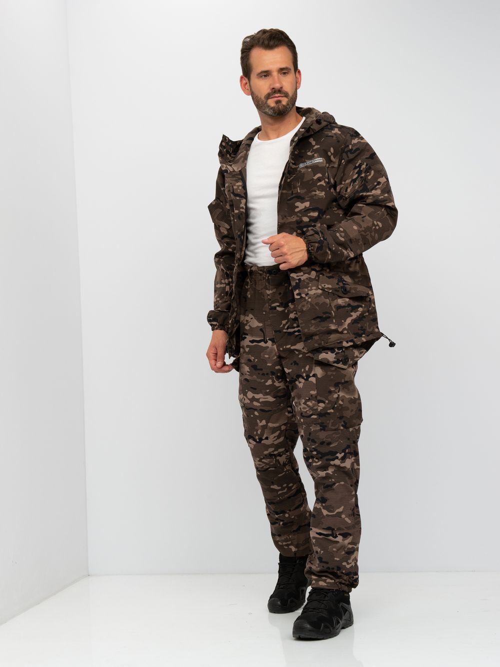 Костюм летний Горка-3 ткань Смесовая Рип-Стоп цвет Мультикам Black