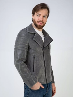 Кожаная куртка демисезонная косуха