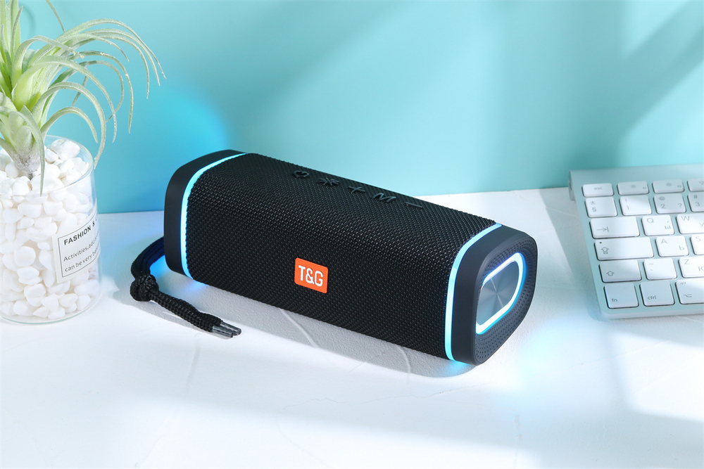 Беспроводная колонка TG-375 (10W/USB/Radio) RGB Lighting