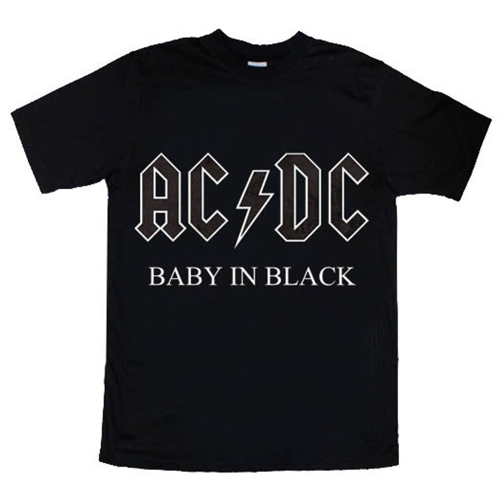 Футболка детская AC/DC Baby in Black