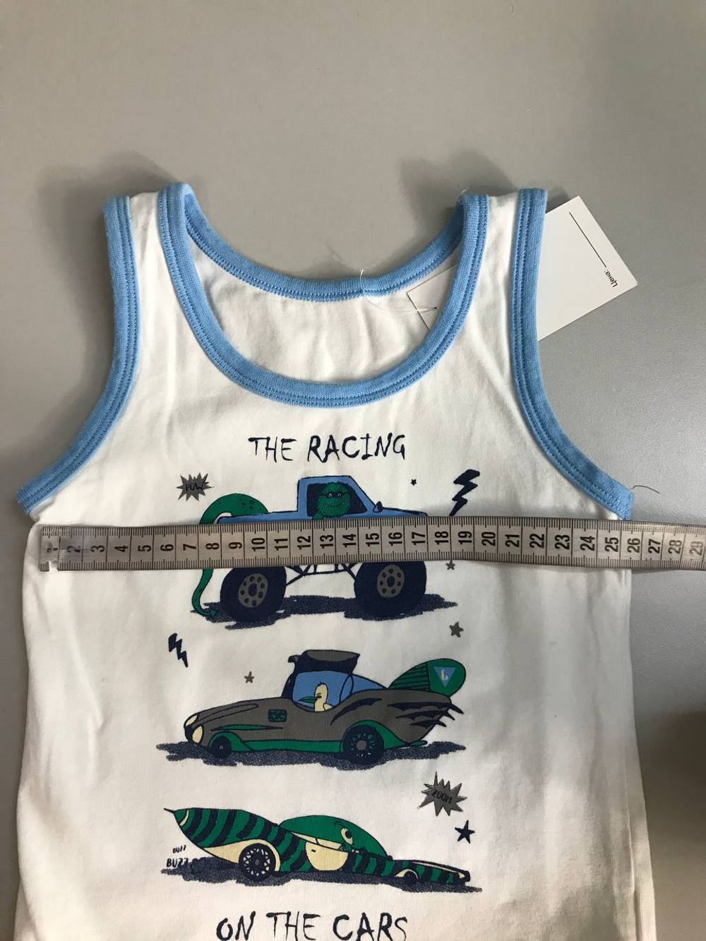 Майка Barcito простая, хлопковая на 3-4 года