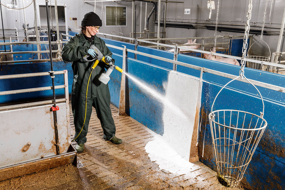 Трубка для пенной чистки с баллоном Advanced 1, 400 l/h - 600 l/h