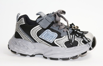 Кроссовки детские демисезонныее Пчёлка Доми арт. 8398-gray