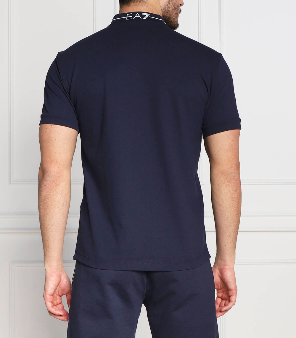 поло EA7 - темно-синий(3RPF18 PJ04Z)