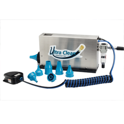 Комплект для продувки рукавов до 1.1/4" (UC-BM-HH, 7 насадок, возд.фильтр, рукав, педаль) стационарный