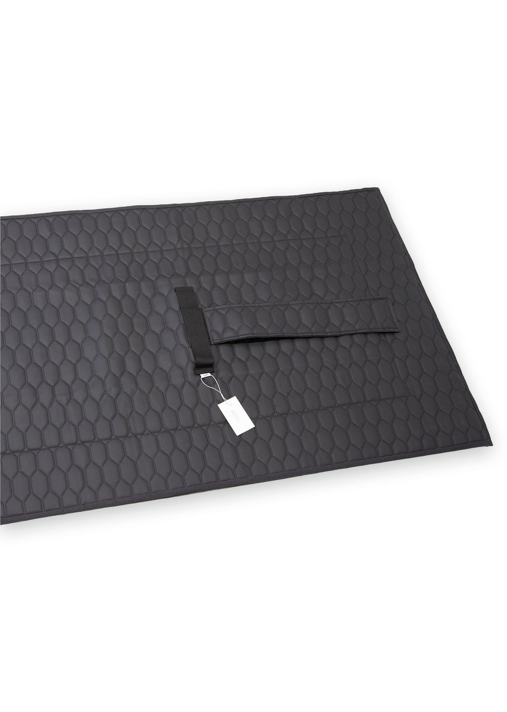 Жайнамаз черный (принт 214-02) размер 67х110 Adili