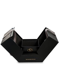 WG-95-B Коробка подарочная «Сюрприз» цв.черный