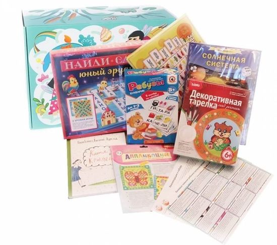 Развивающий набор для детей на возраст 7 лет УДИВИТЕЛЬНЫЙ МИР 07/00 Б