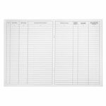 Журнал проверки противопожарного состояния помещений 48 л., картон, офсет, А4 (200х290 мм), STAFF, 130283