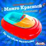 Электрическая бамперная лодка «Манго Красный» на часовом механизме