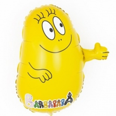 Шар (27""/69 см) Фигура, Барбазо, Желтый 1 шт. А6