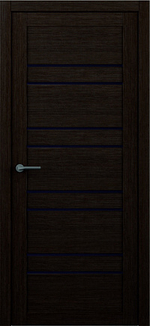 Межкомнатные двери T-14, EcoTex, Лиственница тёмная