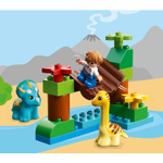 LEGO Duplo: Jurassic World — Парк динозавров 10879 — Gentle Giants Petting Zoo — Лего Дупло Мир юрского периода