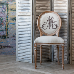 Стул Объект мечты Монограмма буквы M