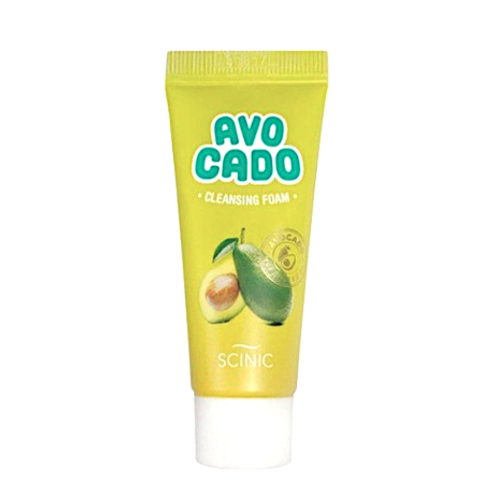 Scinic avocado cleansing foam - Очищающая пенка с авокадо (travel)