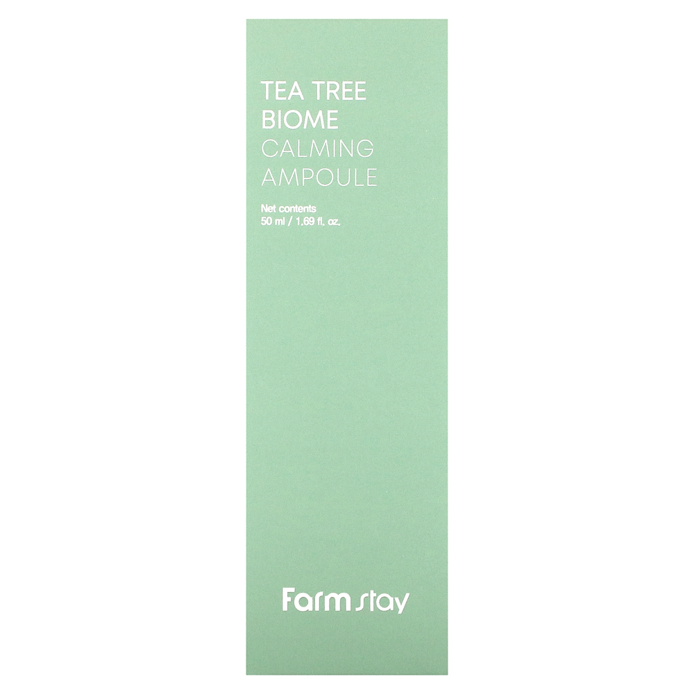 Farmstay, Tea Tree Biome, успокаивающая ампула, 50 мл (1,69 жидк. Унции)