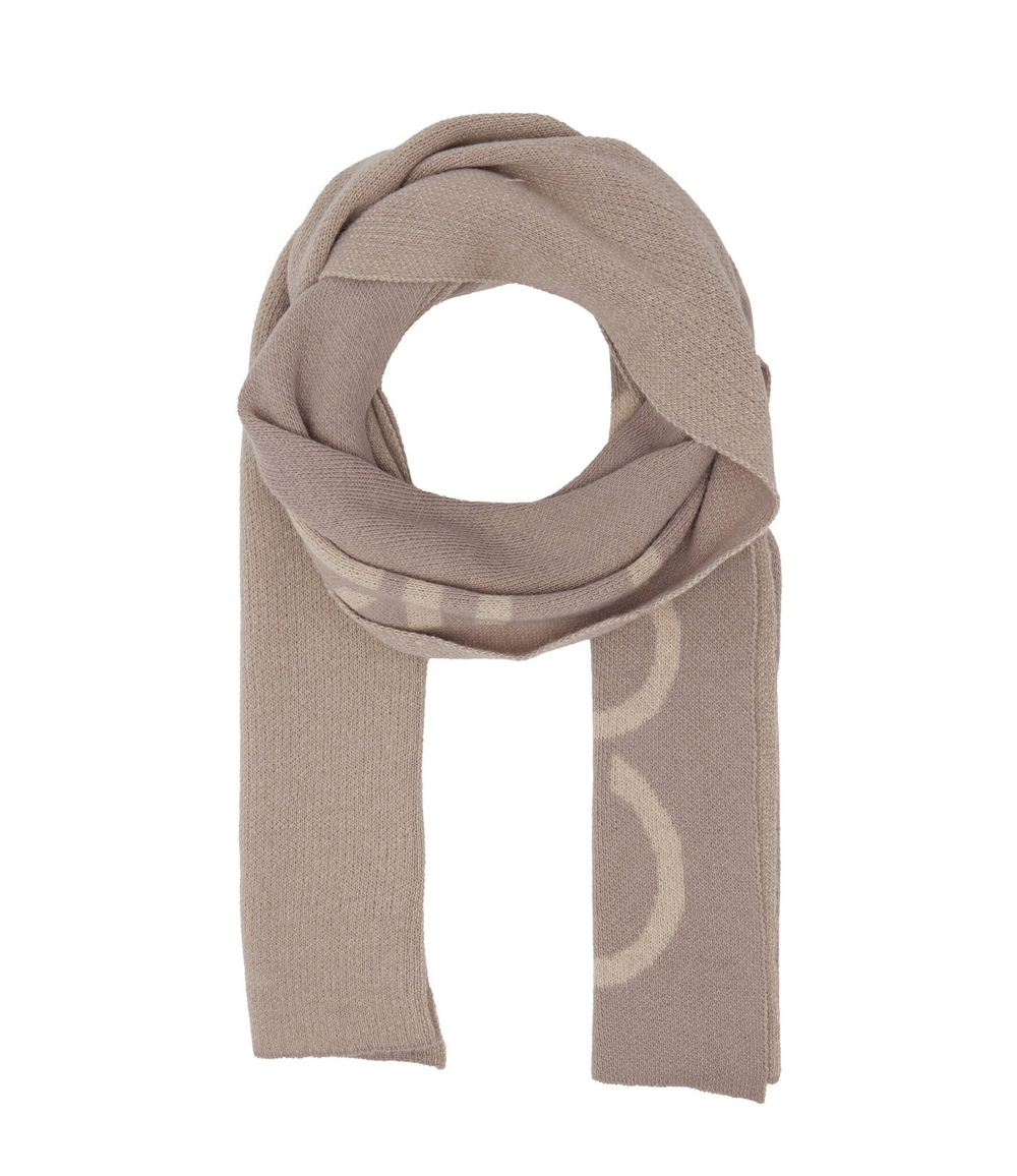 Двухсторонний шаль Calvin Klein - бежевый(K60K611117)
