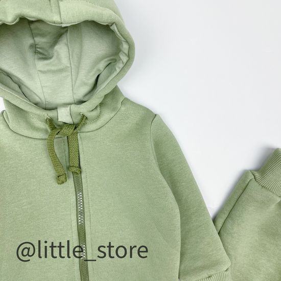 Комплект из футера с начесом "New one" Эвкалипт