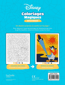 Disney Coloriages mysteres - THE LION KING / Король Лев . Волшебная книга-раскраска - Дисней / 9782017274124