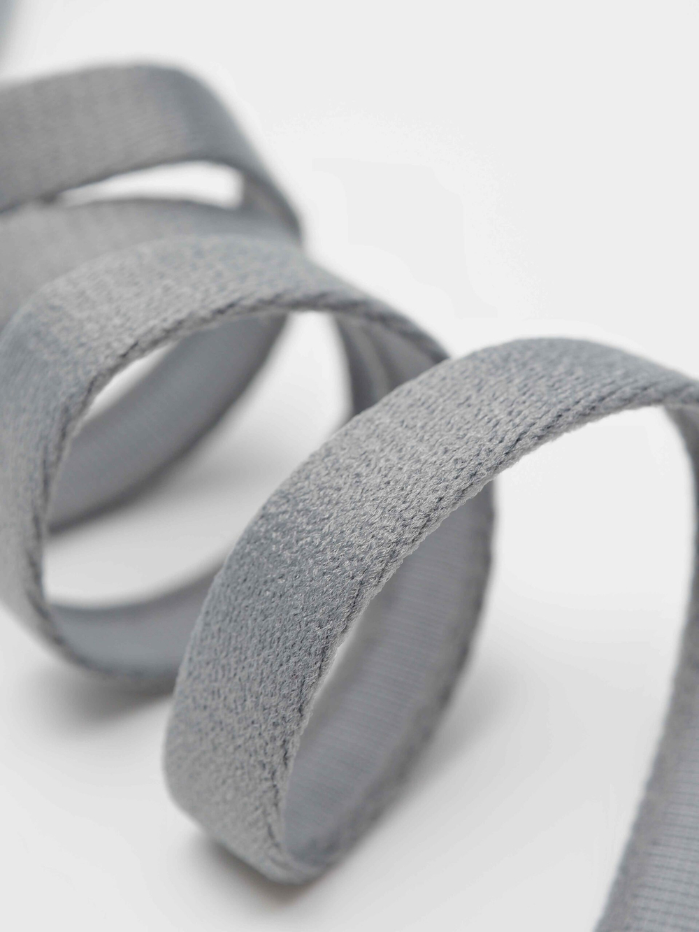 Туннельная лента темно-серая бесшовная ширина 10 мм