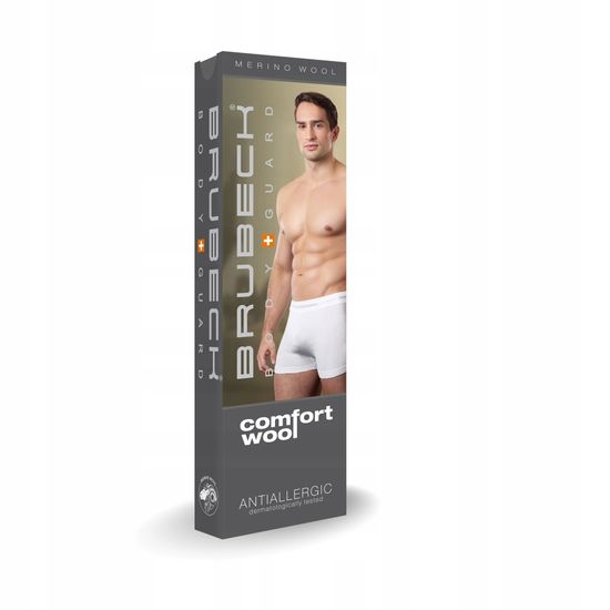 Мужские трусы слипы BRUBECK Comfort Wool BE10050 черный