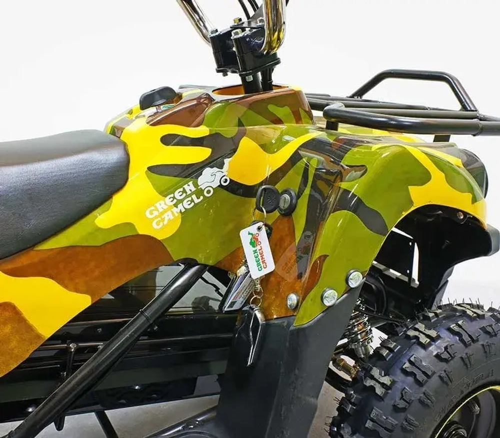 Электроквадроцикл Green Camel Гоби K40 (36V 800W R6 Цепь) быстросъем
