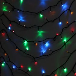 ENIN-10M ЭРА Гирлянда LED Нить 10 м мультиколор 8 режимов, 220V, IP20