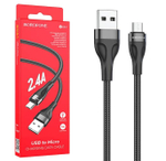 Кабель USB - Micro BOROFONE BX61 (черный) 1м