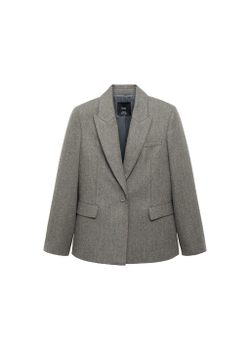 Костюмный блейзер из чистой шерсти