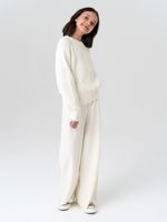 Джемпер для девочки AT1001 молочный