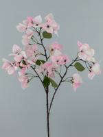 Ветка Бугенвиллея 3D розовая