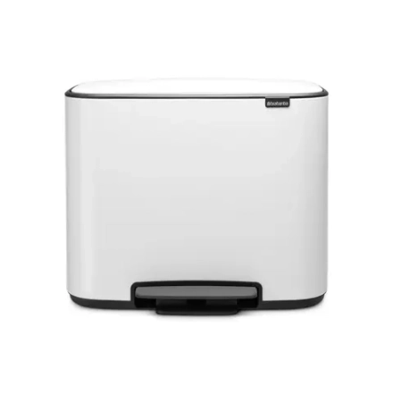 Brabantia Контейнер для мусора Bo 36л белый 121388
