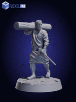 Жители Набор для настольных игр ДнД (DnD),Pathfinder, НРИ. Масштаб 32 мм (1:56). Миниатюры;