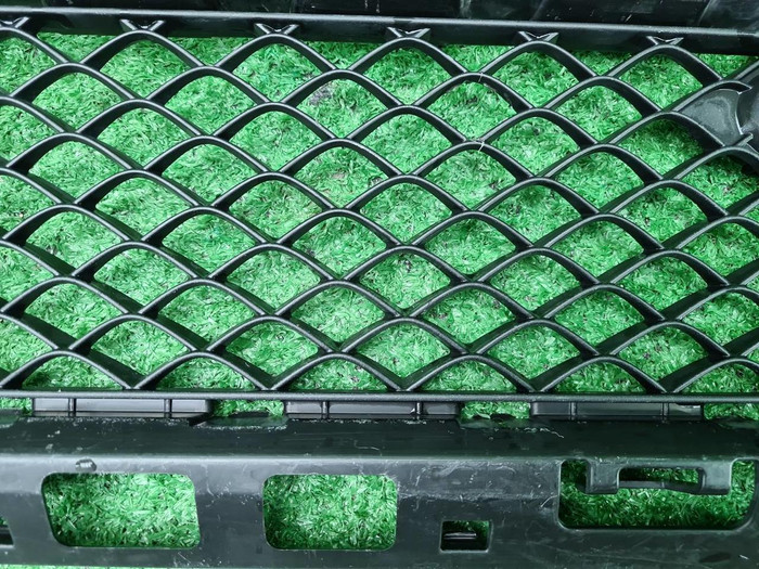 Решетка перед. бампера Mercedes G W463 (18-24) AMG